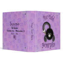 Star Child - Scorpio Keepsake Album binders