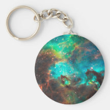 Star Cluster NGC 2074 Keychains