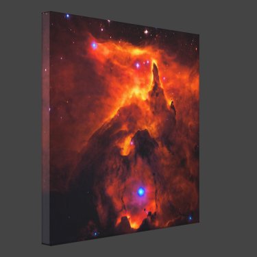 Star Cluster Pismis 24, core of NGC 6357 Stretched Canvas Prints Star Cluster Pismis 24, core of NGC 6357 Stretched Canvas Prints