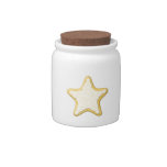 Star Cookie Design. Candy Jar