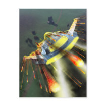 Star Crash Postcard
