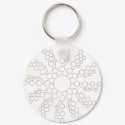 star cropped keychains