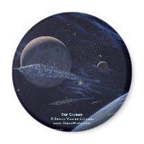 Star Cruisers, Star Cruisers Steven Vincent Jo... Fridge Magnet