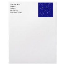 Star Dance Personalized Letterhead