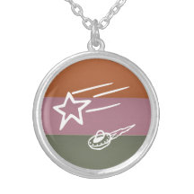 STAR DISC UFO PENDANT