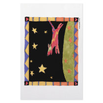 Star dog custom stationery