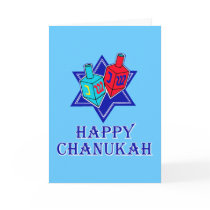 Star & Dreidel Greeting Cards