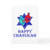 Star & Dreidel Greeting Card