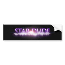 Star Dude bumper stickers