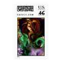 Star Dust postage by DeepRedTiger Star Dust postage