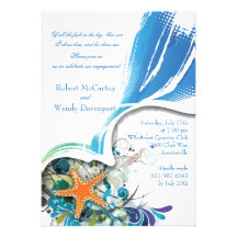 Star Fish Invitation