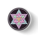 Star Flower buttons by COSMOCTO Star Flower buttons