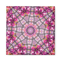 Star Flower magnets by dndartstudio Star Flower magnets