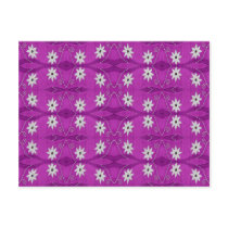 star flower purple postcards