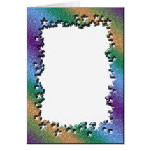 Star frame greeting cards