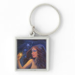 Star Goddess - Keychain By Susan Rodio Art