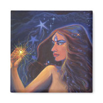 "Star Goddess" Magnet By Susan Rodio Art magnets