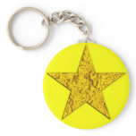 Star (gold nugget) key chains