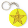 Star (gold nugget) key chains