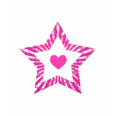 Star Heart T-Shirt by mariannegilliand