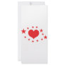 star hearts rack card template