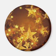 Star Holiday Gifts Refrigerator Magnets