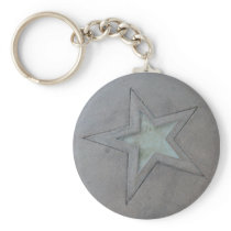 Star in Hollywood Key Chains