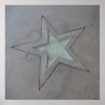 Star in Hollywood Print