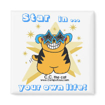 "STAR in YOUR OWN LIFE!" Magnet by Computious "STAR in YOUR OWN LIFE!" Magnet