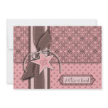 Star is Born Girl Baby Shower Invitation