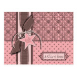 Star is Born Girl Postcard