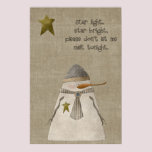 Star Light, Star Bright Snowman posters