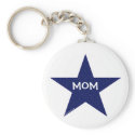 Star Mom Keychain