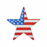 STAR OF AMERICAN FLAG LADIES' SHIRT