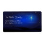 Star of Bethlehem Christmas Address Label