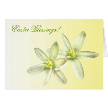 Star of Bethlehem Easter Greeting Cards