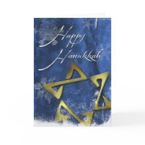 Star of Daivd and Snowflakes Cards