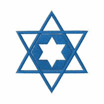 STAR OF DAVID 3 EMBROIDERED SHIRT