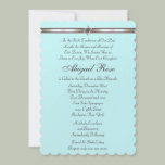 Star of David Any Color Bat Mitzvah Custom Invite