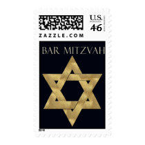 Star of David Bar Mitzvah Postage