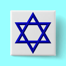 Star Of David buttons by Artists4God Star Of David buttons