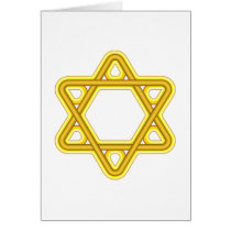 Star of David Card by AuntBetsy Star of David Card