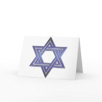 Star of David Greeting Card