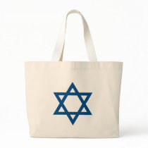 Star of David Customized Gifts Canvas Bags