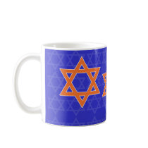 Star of David Customized Gifts Coffee Mugs