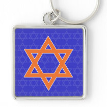 Star of David Customized Gifts Keychains