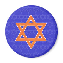 Star of David Customized Gifts Magnet