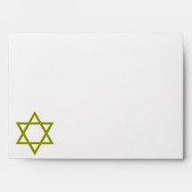 Star of David Envelope