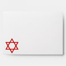 Star of David Envelope