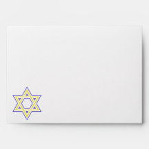 Star of David Envelopes